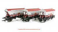 R60071 Hornby CDA China Clay Hopper Wagon Triple Pack EWS - Era 9